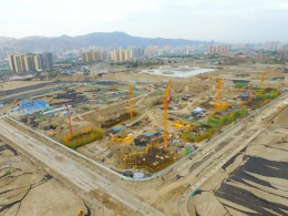 蘭州恒大山水城項目D、E地塊土石方工程施工